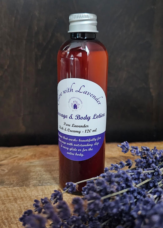 Massage & Body Lotion - Pure Lavender