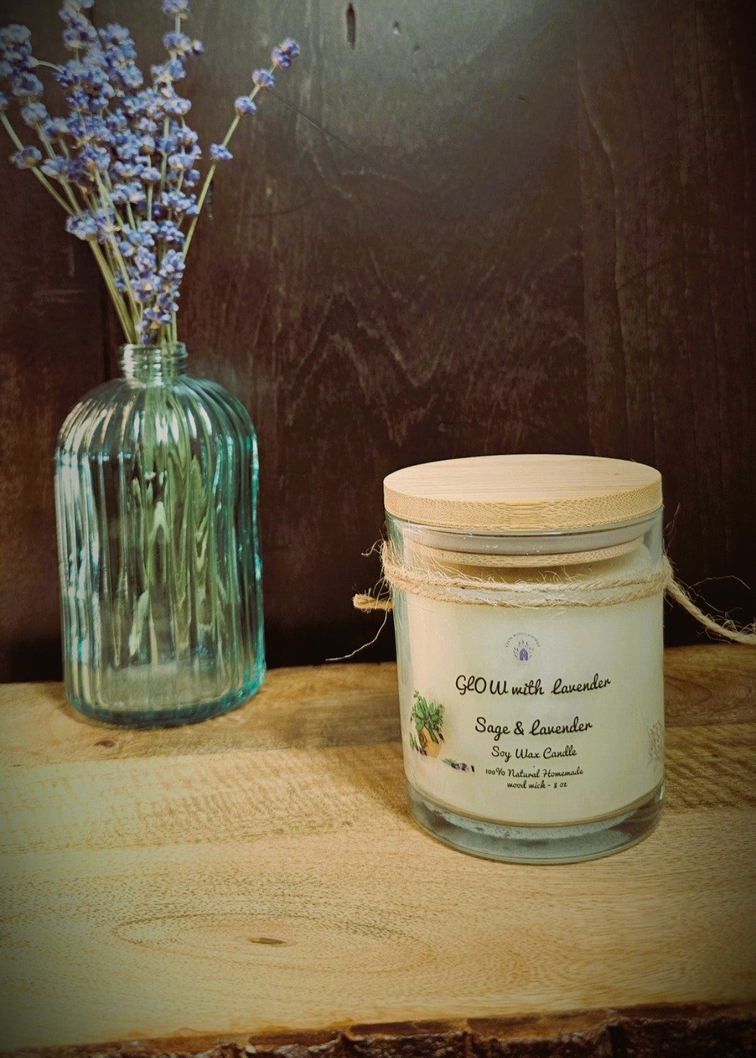 Candle - Sage & Lavender