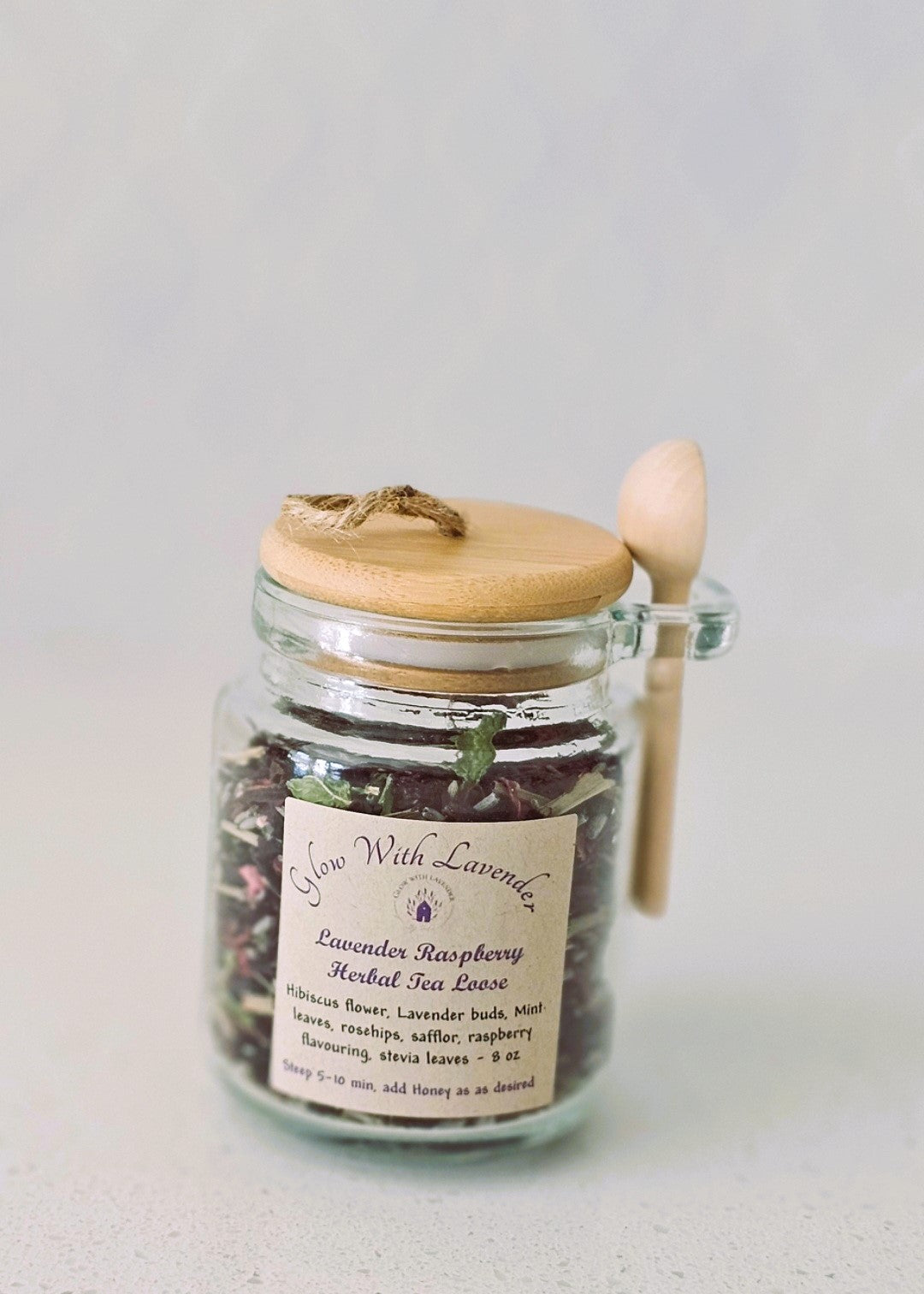 Lavender Raspberry Herbal Tea Loose