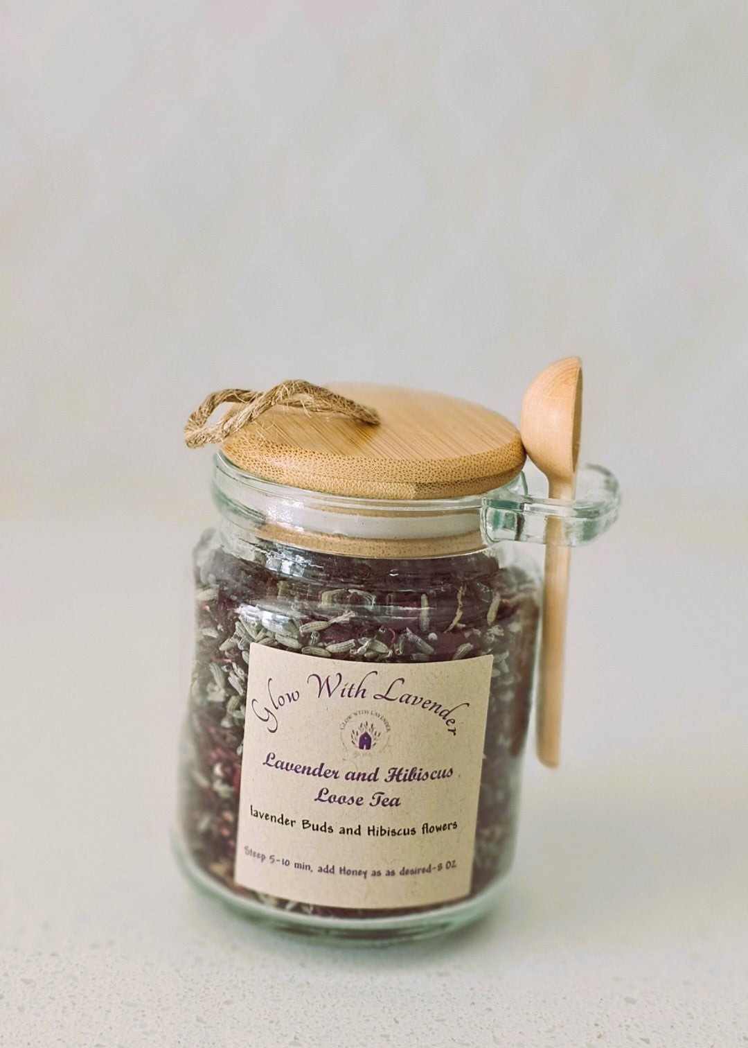 Lavender and Hibiscus Loose Tea