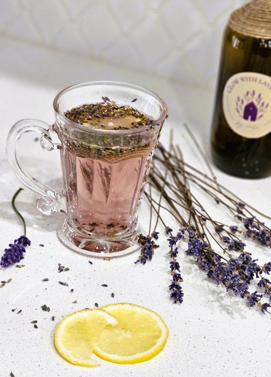 Lavender and Hibiscus Loose Tea