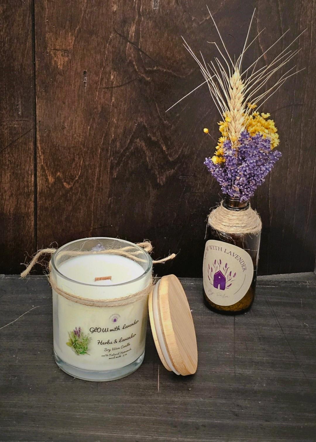 Candle - Herbal Citrus & Lavender