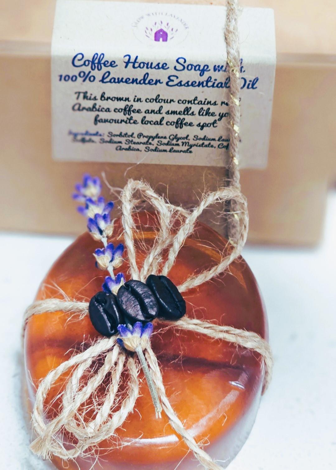 Coffee House & Lavender Soap