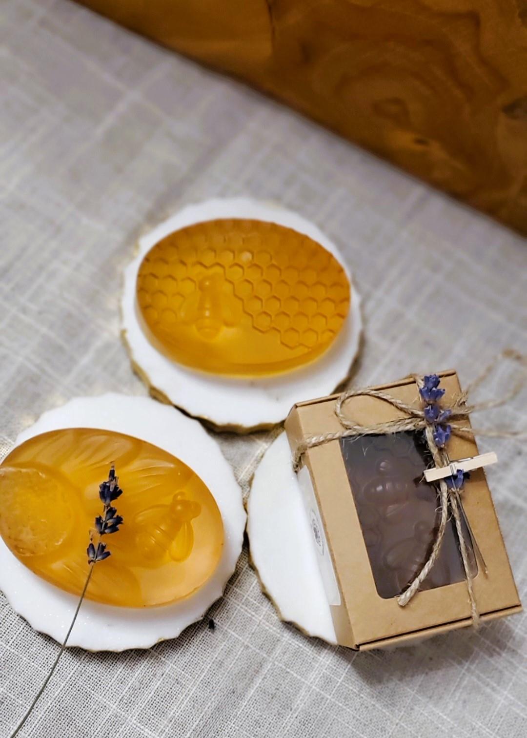 Honey Ale Beer & Lavender Soap