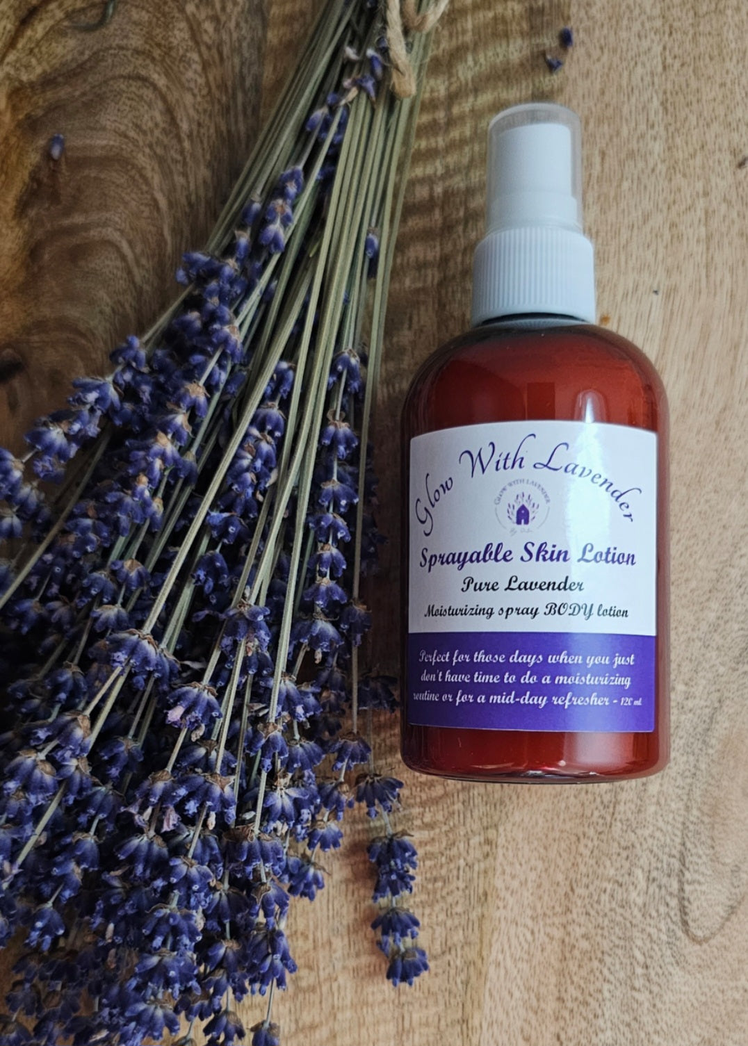 Sprayable Lotion - Pure Lavender